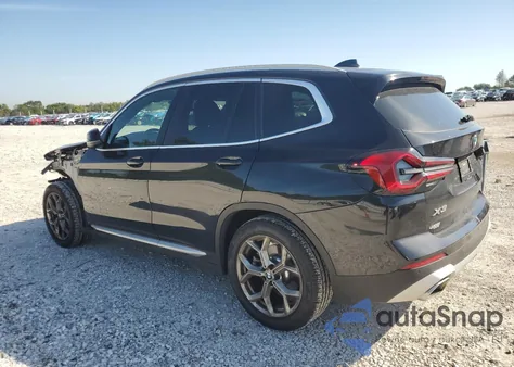 2022 BMW X3 Sdrive30I из США, поврежденный, VIN 5UX43DP07N9L83667